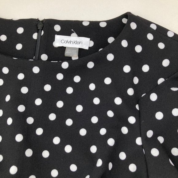 Calvin Klein Flutter Sleeved Belted Jumpsuit - Picture 7 of 8